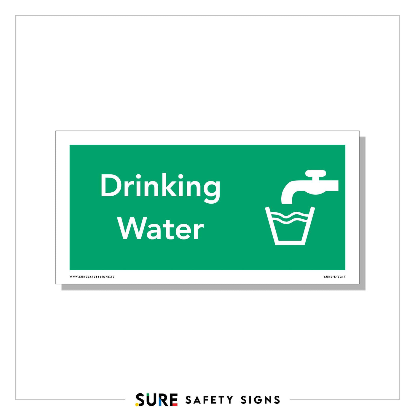 Drinking Water Sign | First Aid — Sure Safety Signs