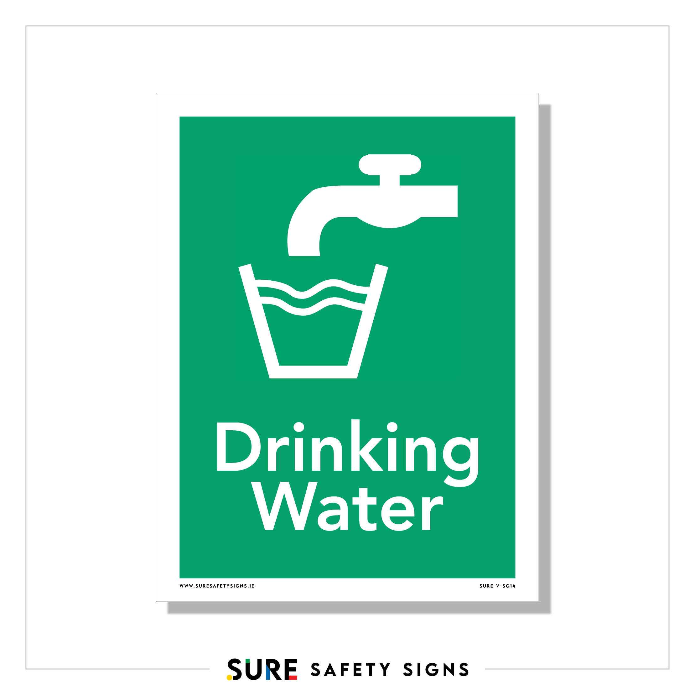 Water Signb Drinking Water Sign | First Aid — Sure Safety Signs