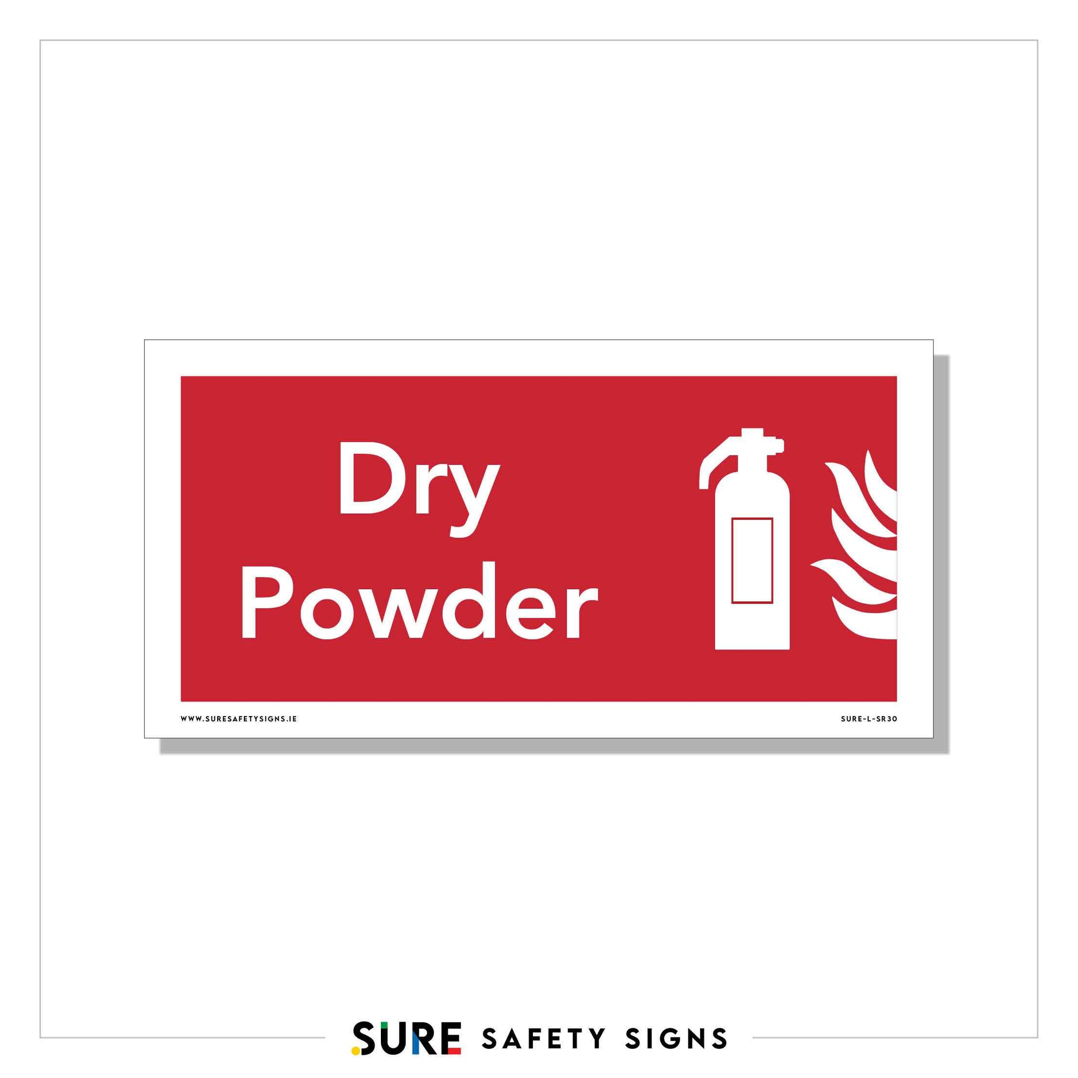 Dry Powder | Fire Sign — Sure Safety Signs