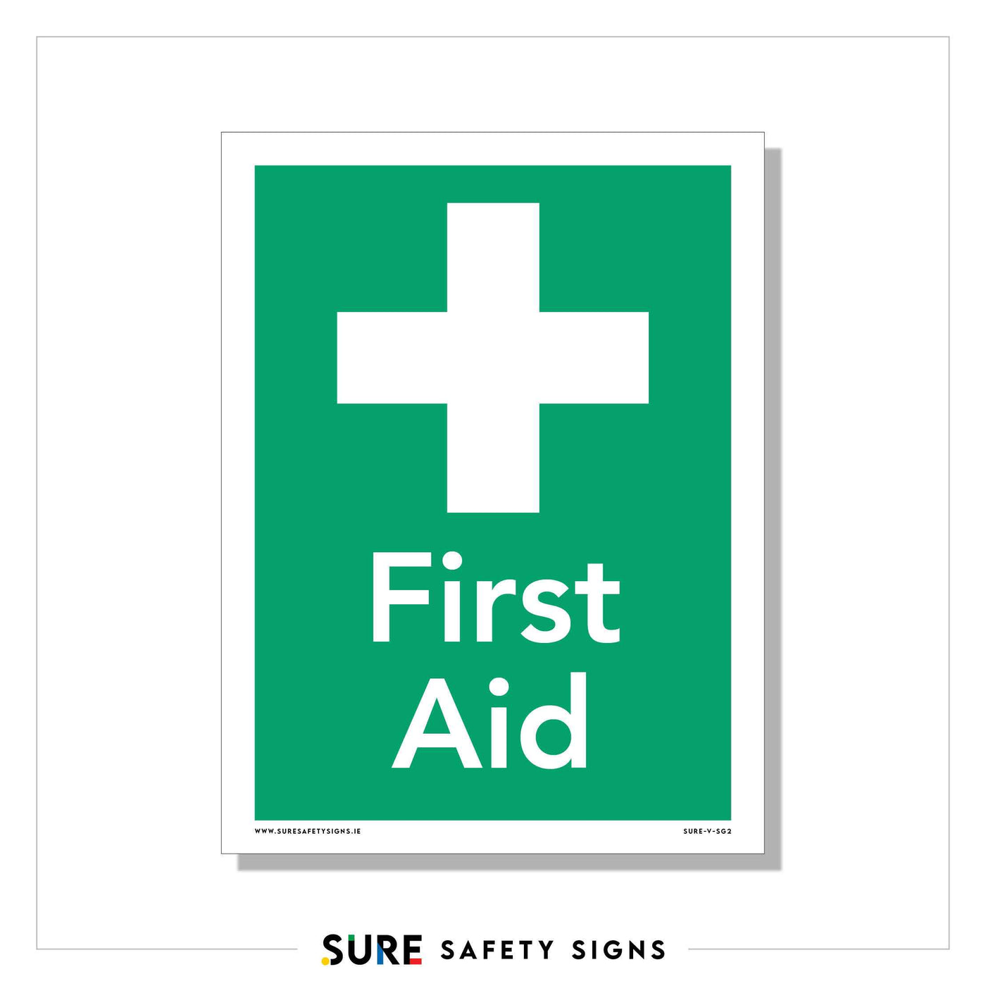 First Aid | Location Sign — Sure Safety Signs