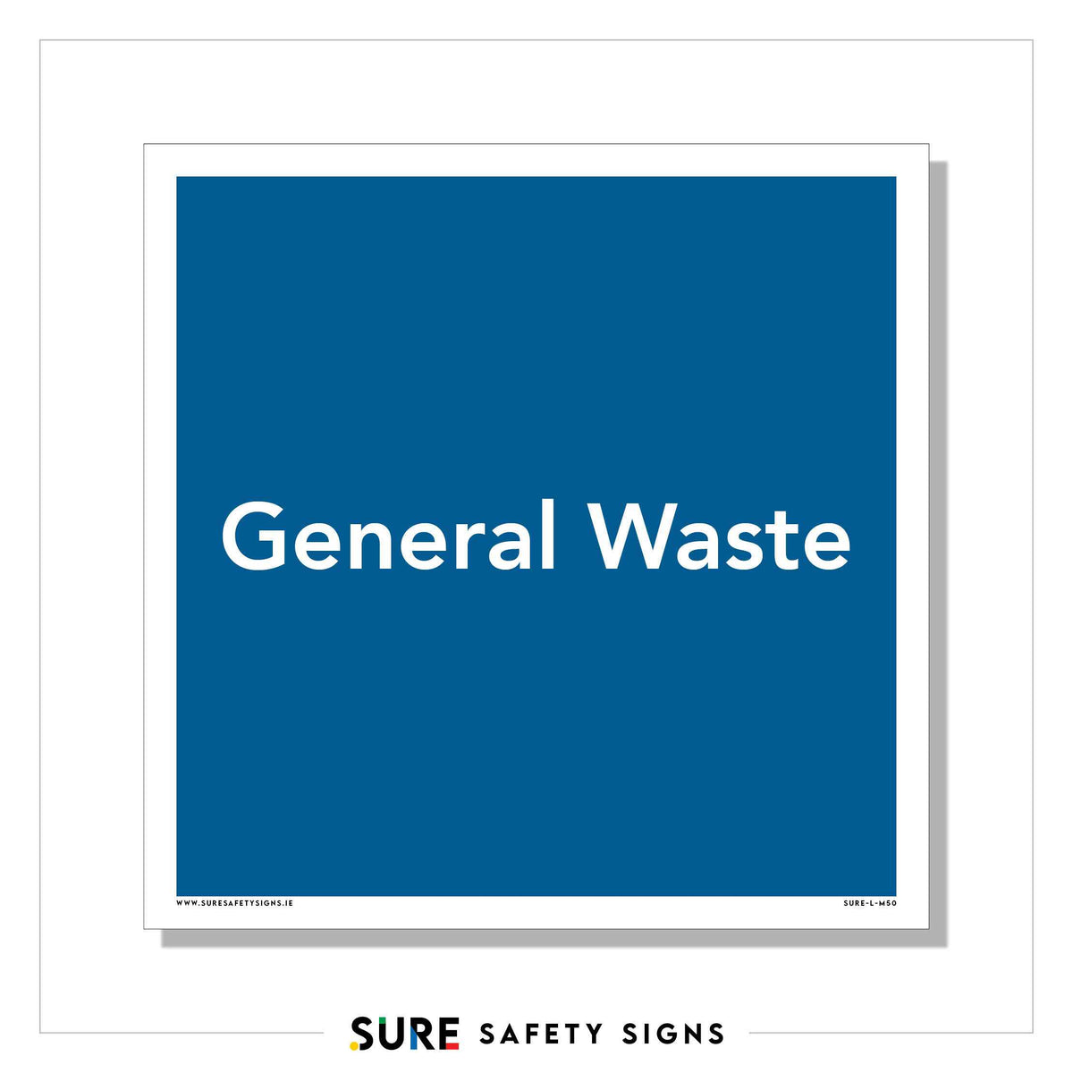 General Waste | Rubbish Sign — Sure Safety Signs