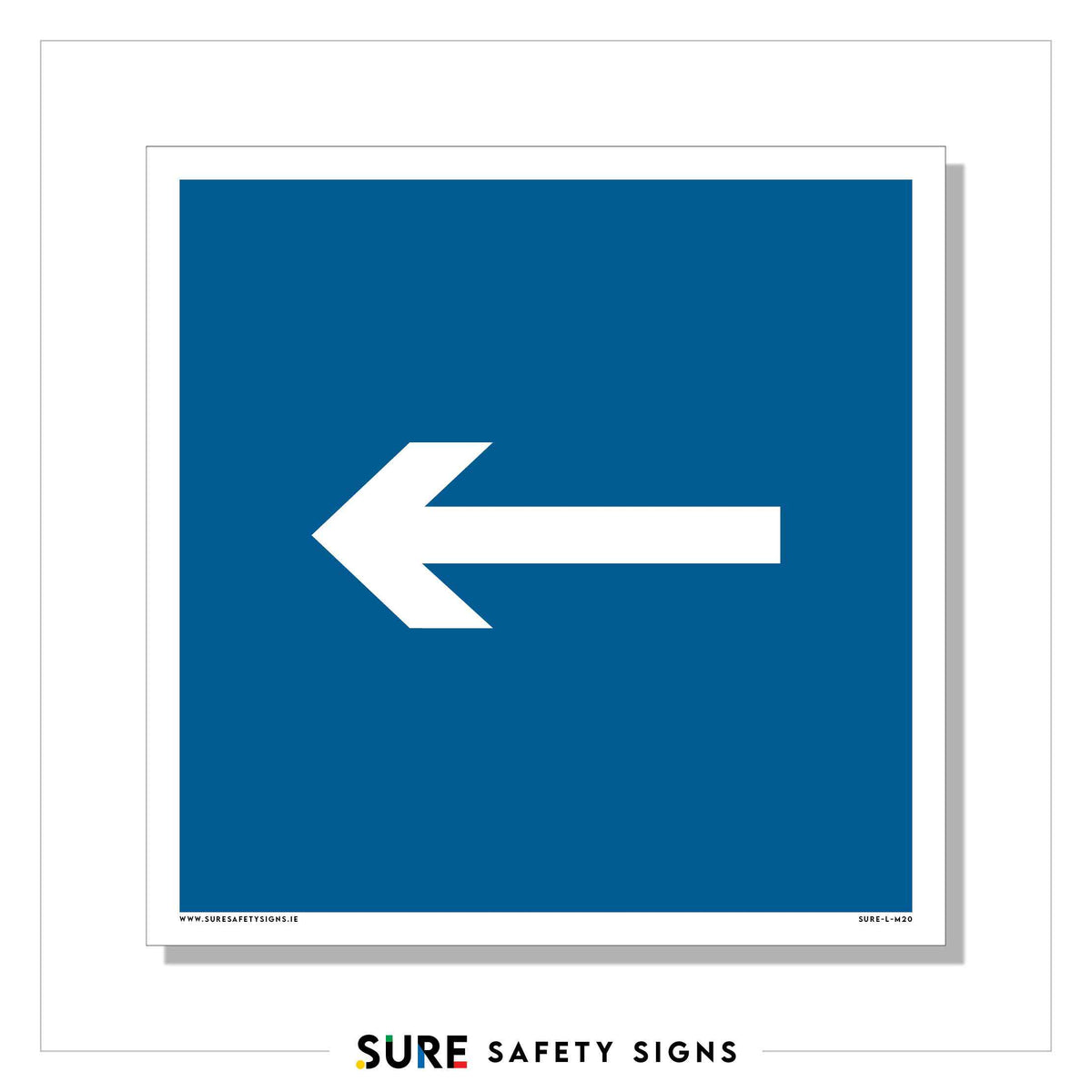 Left Point Sign Arrow Left | Direction Sign — Sure Safety Signs