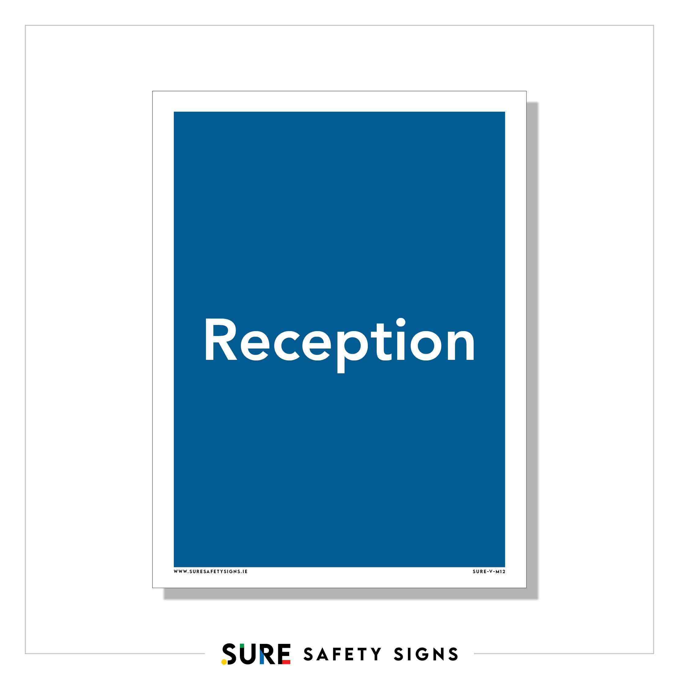 Reception | Direction Sign — Sure Safety Signs