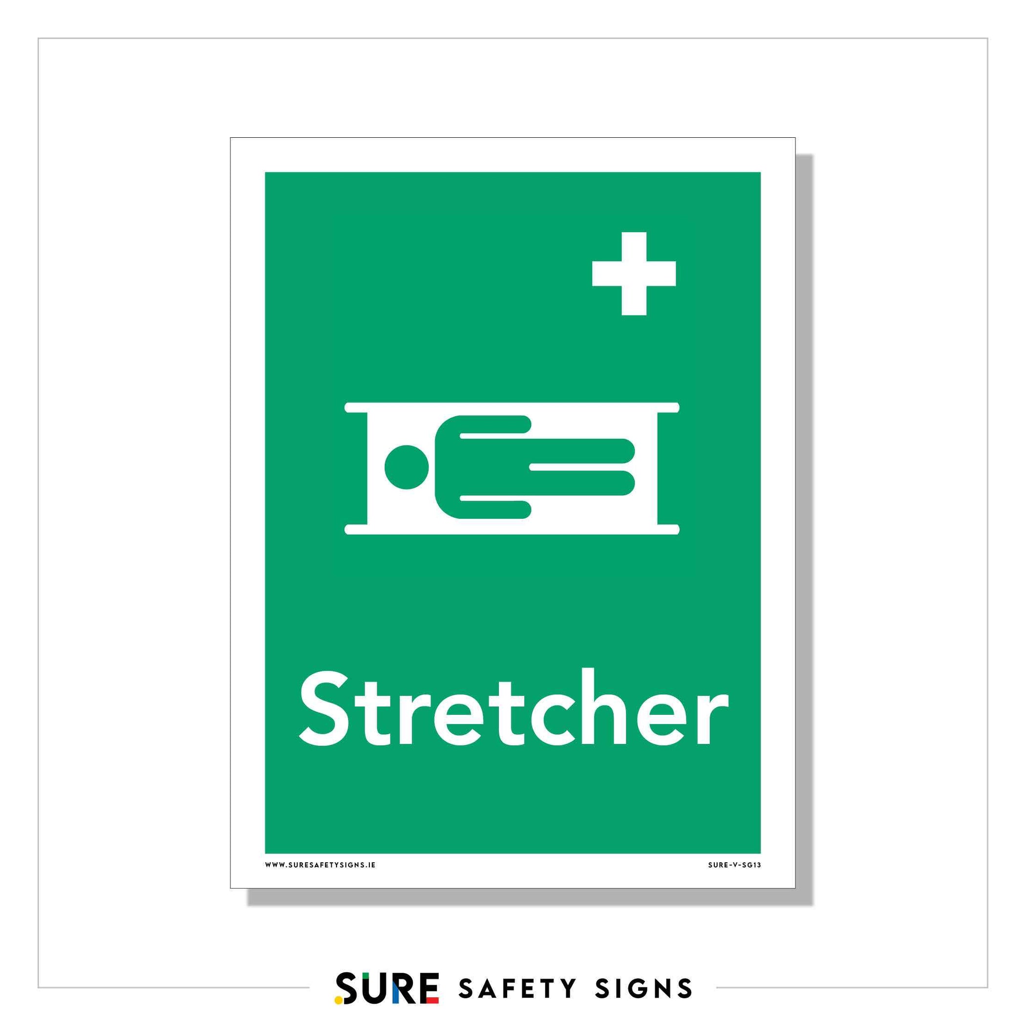 Stretcher | Location Sign — Sure Safety Signs