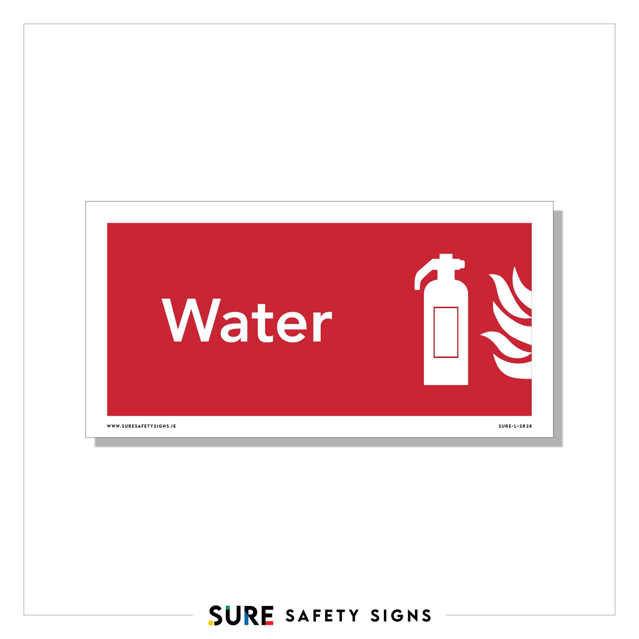 Water | Facility Sign — Sure Safety Signs